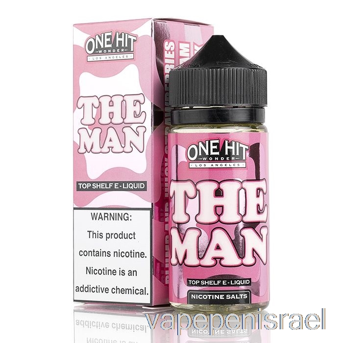 חד פעמי Vape Israel The Man - One Hit Wonder - 100 מ"ל 3 מ"ג